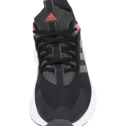 Adidas Alphaedge W, Sneakers Low, Damen, Schwarz/Grau/Pink