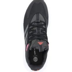 Adidas Alphaedge W, Sneakers Low, Damen, Schwarz/Grau/Pink