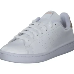 Adidas Core Advantage W, Sneakers Low, Damen, Weiß (Weiß/Beige)