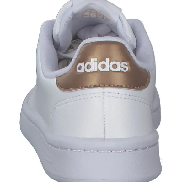 Adidas Core Advantage W, Sneakers Low, Damen, Weiß (Weiß/Beige)