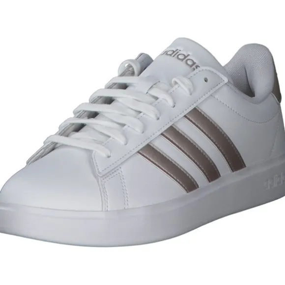 Adidas Core Grand Court 2.0 W, Sneakers Low, Damen, white