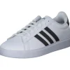 Adidas Core Grand Court 2.0 M, Sneakers Low, Herren, Weiß