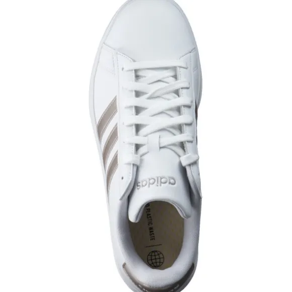 Adidas Core Grand Court 2.0 W, Sneakers Low, Damen, white