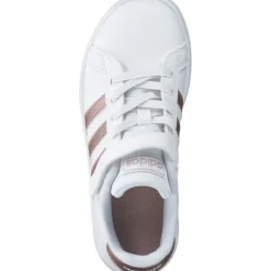 Adidas Core Grand Court C, Sneakers Low, Kinder, Weiß (FTWWHT/COPPMT)