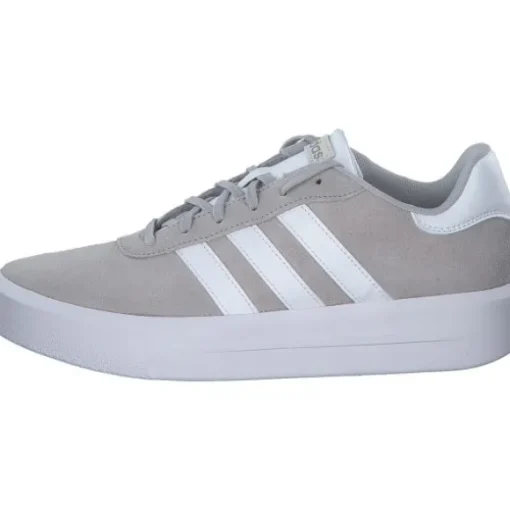 Adidas Court Platform Suede, Schnürschuhe, Grau