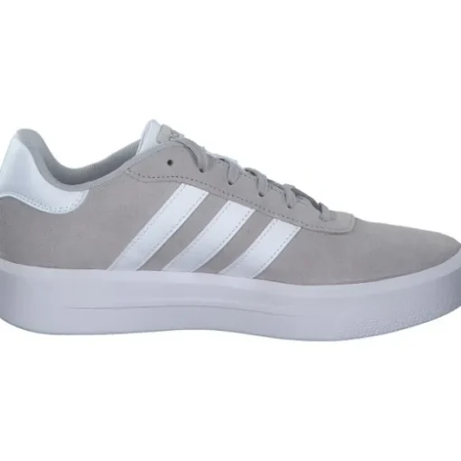 Adidas Court Platform Suede, Schnürschuhe, Grau