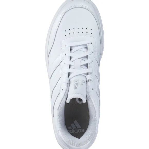 Adidas Courtblock W, Schnürschuhe, Damen, Weiß