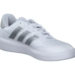 Adidas Courtblock W, Schnürschuhe, Damen, Weiß