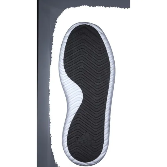 Adidas Grand Court Platform Suede, Schnürschuhe, Damen, Schwarz