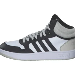 Adidas Hoops 3.0 MID K, Stiefel, Kinder, ftwr white/core black/halo sil