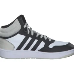 Adidas Hoops 3.0 MID K, Stiefel, Kinder, ftwr white/core black/halo sil
