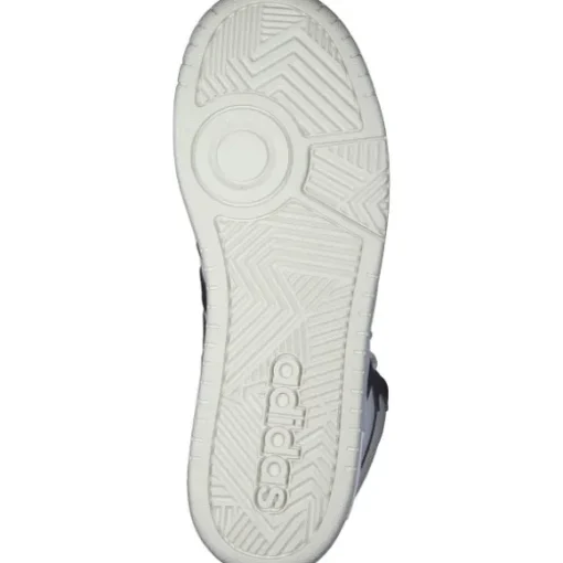 Adidas Hoops 3.0 MID K, Stiefel, Kinder, ftwr white/core black/halo sil
