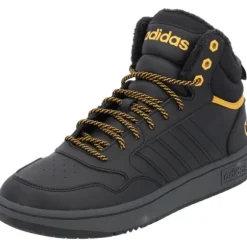 Adidas Hoops 3.0 MID M, Sneakers High, Herren, Schwarz (Black/Preyel)