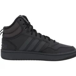 Adidas Hoops 3.0 MID W, Sneakers High, Damen, blackcarbon/white