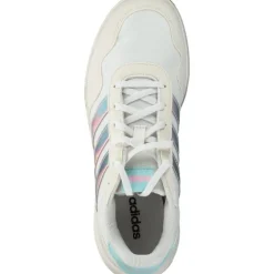 adidas IE6119 RUN 60s J, Schnürschuhe, Kinder, off white/off white/semi flash