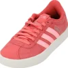adidas IF4477 VL Court 3.0 preloved, Schnürschuhe, Damen, preloved scarlet/pink/yellow