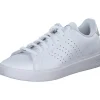 adidas IG9175 Advantage 2.0, Schnürschuhe, Damen, white/grey two/silver met