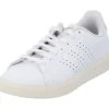 adidas IG9179 Advantage 2.0, Schnürschuhe, Damen, grey six/cyber met/offwhite