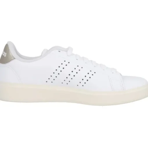 adidas IG9179 Advantage 2.0, Schnürschuhe, Damen, grey six/cyber met/offwhite
