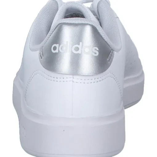 adidas IG9175 Advantage 2.0, Schnürschuhe, Damen, white/grey two/silver met