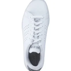adidas IG9175 Advantage 2.0, Schnürschuhe, Damen, white/grey two/silver met
