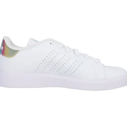 adidas IG9196 Advantage Base 2.0, Schnürschuhe, Damen, white/white/halo mint