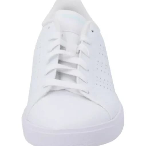 adidas IG9196 Advantage Base 2.0, Schnürschuhe, Damen, white/white/halo mint