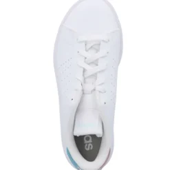 adidas IG9196 Advantage Base 2.0, Schnürschuhe, Damen, white/white/halo mint