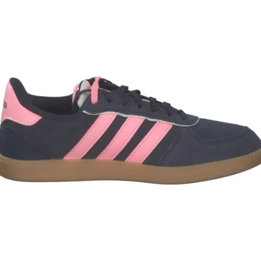 adidas IH5467 Breaknet Sleek Suede, Schnürschuhe, Damen, SHANAV/PINSPA/OWHITE