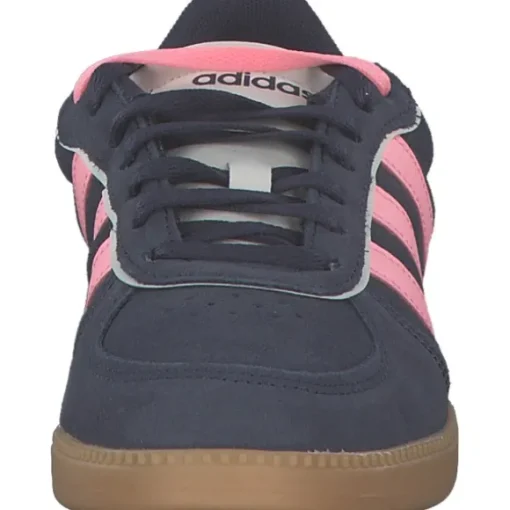 adidas IH5467 Breaknet Sleek Suede, Schnürschuhe, Damen, SHANAV/PINSPA/OWHITE
