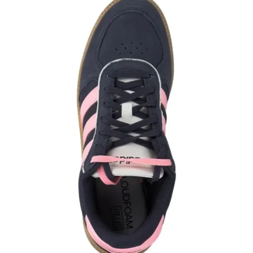adidas IH5467 Breaknet Sleek Suede, Schnürschuhe, Damen, SHANAV/PINSPA/OWHITE