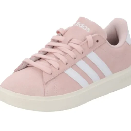 adidas IH2417 Grand Court 2.0, Schnürschuhe, Damen, sandy pink/white/offwhite