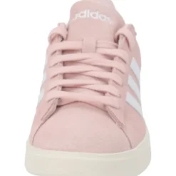 adidas IH2417 Grand Court 2.0, Schnürschuhe, Damen, sandy pink/white/offwhite