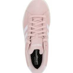 adidas IH2417 Grand Court 2.0, Schnürschuhe, Damen, sandy pink/white/offwhite