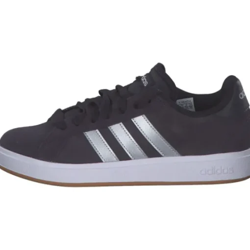 adidas IH6191 Grand Court Base 00, Schnürschuhe, Damen, AURBLA/MSILVE/FTWWHT