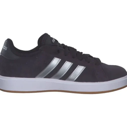 adidas IH6191 Grand Court Base 00, Schnürschuhe, Damen, AURBLA/MSILVE/FTWWHT
