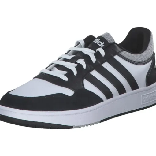 adidas IH0169 HOOPS 3.0, Klassische- & Business Schuhe, FTWWHT/CBLACK/GRETWO