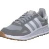 adidas IH8624 Run 84, Schnürschuhe, Damen, grey two/white/silver