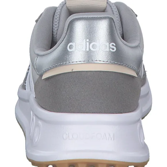 adidas IH8624 Run 84, Schnürschuhe, Damen, grey two/white/silver