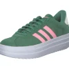 adidas IH0365 VL Court Bold, Schnürschuhe, Damen, PRLOGR/PINSPA/IVORY