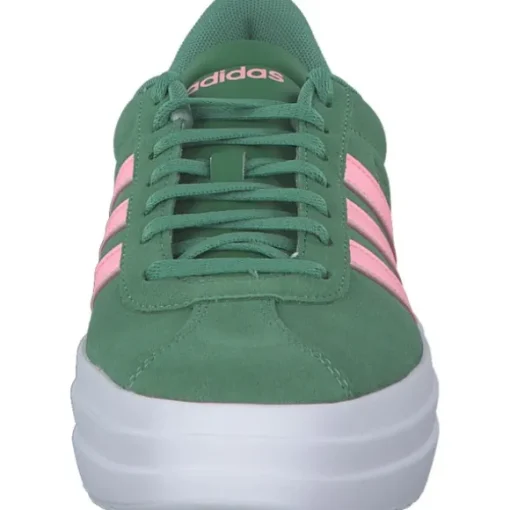 adidas IH0365 VL Court Bold, Schnürschuhe, Damen, PRLOGR/PINSPA/IVORY