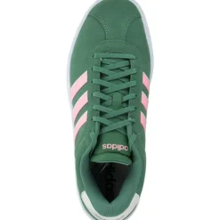 adidas IH0365 VL Court Bold, Schnürschuhe, Damen, PRLOGR/PINSPA/IVORY