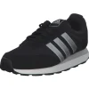 Adidas Run 60s 3.0 W, Sneakers Low, Damen, black/slvmt/white