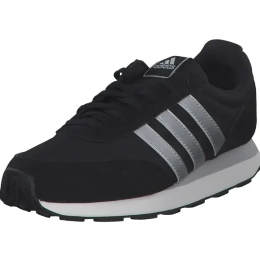 Adidas Run 60s 3.0 W, Sneakers Low, Damen, black/slvmt/white
