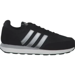Adidas Run 60s 3.0 W, Sneakers Low, Damen, black/slvmt/white
