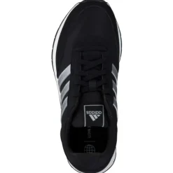 Adidas Run 60s 3.0 W, Sneakers Low, Damen, black/slvmt/white