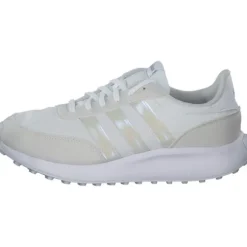 Adidas Run 70s K, Sneakers Low, Damen, ftwr white/silver met./core bl