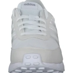 Adidas Run 70s K, Sneakers Low, Damen, ftwr white/silver met./core bl