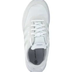 Adidas Run 70s K, Sneakers Low, Damen, ftwr white/silver met./core bl