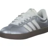Adidas VL Court 3.0 W, Schnürschuhe, Damen, SILVMT/OWHITE/GUM5